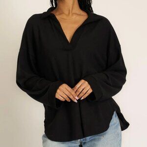 Chiara Cozy Pullover, Black